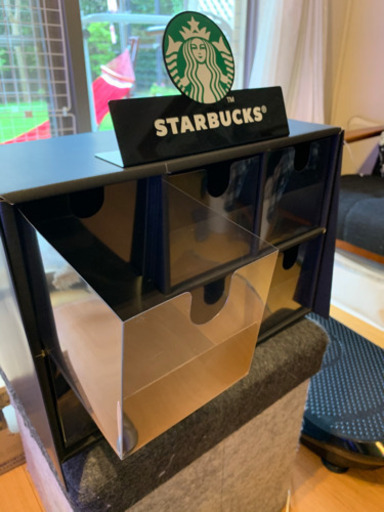 スターバックスの非売品　応募当選品　組立て品　収納庫