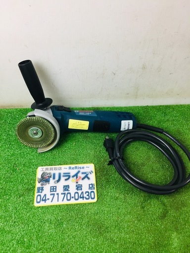 ボッシュ GWS7-100E ディスクグラインダー【リライズ野田愛宕店】【店頭取引限定】【中古】