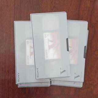 【8月末まで】【値下げしました！】ソニーVHSビデオテープ　5巻