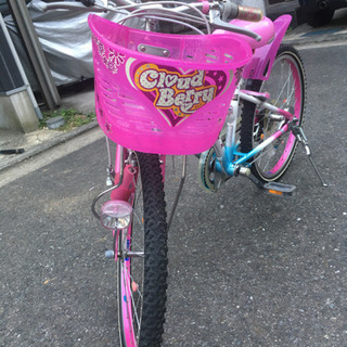 自転車　子供用　22インチ　6段変速　クラウドベリー