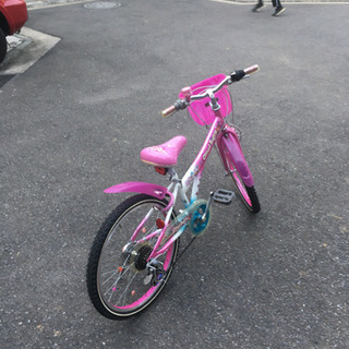 自転車　子供用　22インチ　6段変速　クラウドベリー
