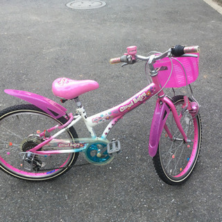 自転車　子供用　22インチ　6段変速　クラウドベリー