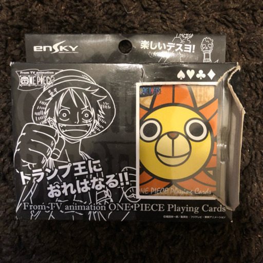 ワンピース トランプカード エンスカイ トランプ54枚 予備カード2枚 コアラ 浦安のカードゲーム トランプ の中古あげます 譲ります ジモティーで不用品の処分