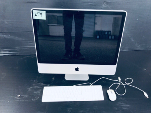 279番 Apple✨IMAC 24インチ✨A1125‼️