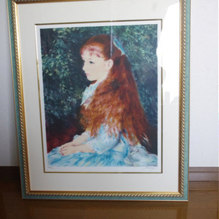 絵画 ルノワール／「可愛いイレーヌ」