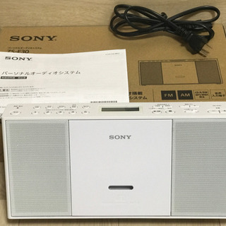 SONY ZS-E30 CD/ラジオプレイヤー　箱・付属品完備