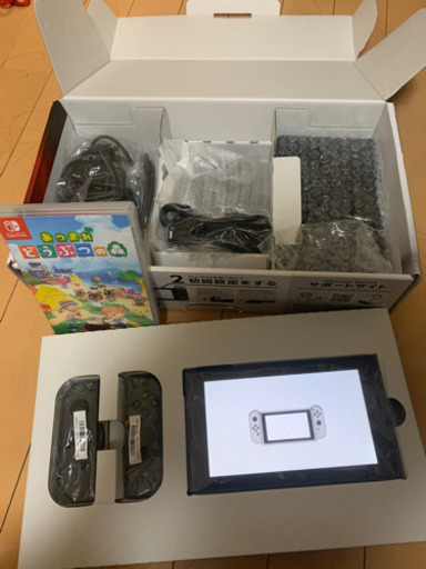 switch（旧型）+どうぶつの森 21460円