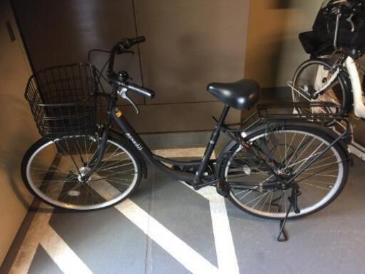 （取引完了）値下げ❗シティサイクル自転車、オートライト、6段ギア