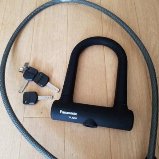 Panasonic ｕ字ロックとワイヤー Sho5 東京のおもちゃの中古あげます 譲ります ジモティーで不用品の処分