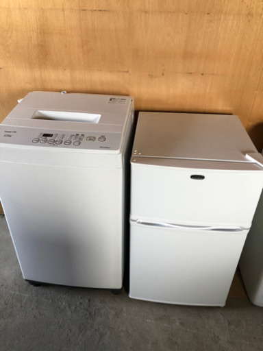 展示品冷蔵庫 洗濯機2点 新品未開封電子レンジの3点セット