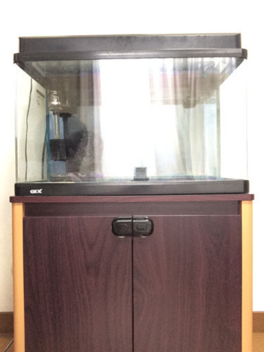 60㎝水槽セット☆キャビネット付き