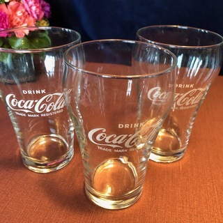 Coca-Cola　グラス　3個