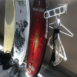 まとめて引き取って頂ける方❗️ウェイクボード　ブーツ　ライン　ハンドル