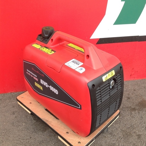 エコツール岡崎店】ナカトミ インバータ発電機 EIVG-900D 【愛知県