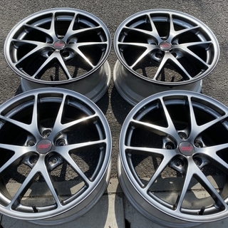 スバル WRX STI タイプS 純正 BBS製 鍛造 軽量 ☆ 8.5J ×18 +