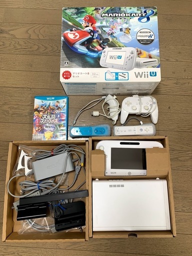 Wii U マリオカート8セット +  付属ソフト/付属品