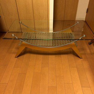 ガラスセンターテーブル　Glass center table