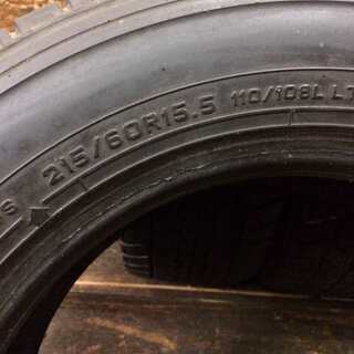 DUNLOP SP LT01 215/60R15.5 15.5インチ トラックタイヤ 4本 日産 アトラス等 (VTH193) クレジットカード QR決済可能 DUNLOP SP LT01 215/60R15.5 15.5インチ トラックタイヤ 4本 日産