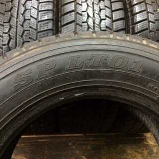 DUNLOP SP LT01 215/60R15.5 15.5インチ トラックタイヤ 4本 日産