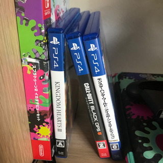 PS4本体(白)+ソフト3本
