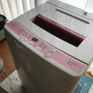 【お取引終了しました】SHARP 洗濯機　AQUA AQW-KS60D