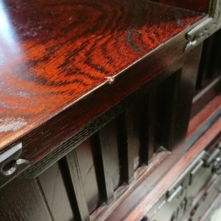 10/3販売済！価格見直しました！岩谷堂/階段箪笥５段（右上がり）