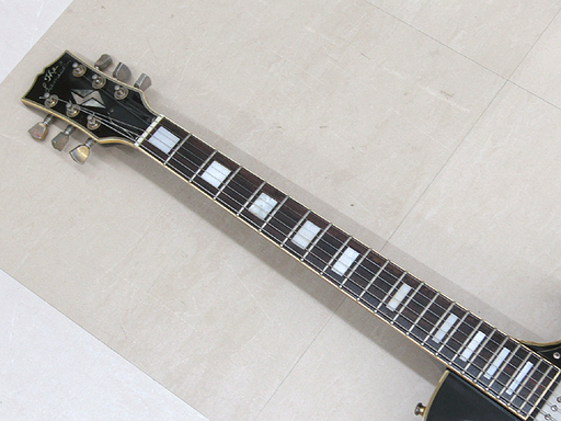 The Samick 初期サミック レスポールカスタムモデル 希少品 エレキギター ブラック 品 動作確認済み