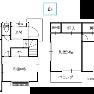 6月限定【3LDK家賃6.3万・初期安・内装華美・戸建】 − 千葉県