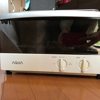 AQUA AQT-WA1 15年製 オーブントースター 白