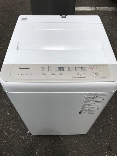 未使用品！！　２０２０年製　パナソニック　５キロ　洗濯機　２９，９８０円（税別）