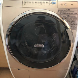 日立製 10キロドラム式洗濯乾燥機　BD-V9500