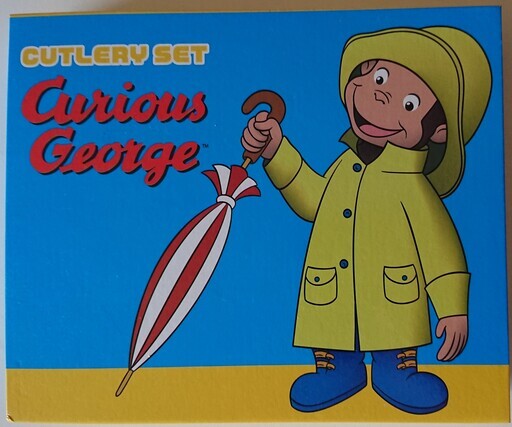 Curious George おさるのジョージ スプーンフォーク6点セット Cutlery Set 新品未使用 テラ 経堂の食器 カトラリー の中古あげます 譲ります ジモティーで不用品の処分