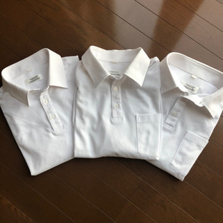 北海高校　男子ポロシャツ3枚　サイズL