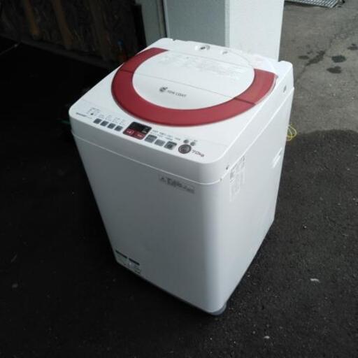 配達無料♪シャープ 7㎏ 全自動洗濯機 ES-KS70N 札幌 南区 澄川