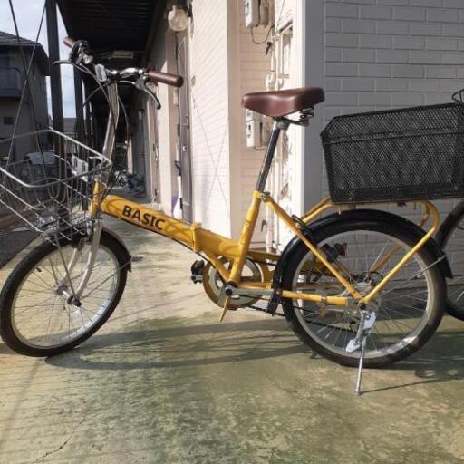 折りたたみ自転車 (あつし) 川中島の折りたたみ自転車の中古あげます