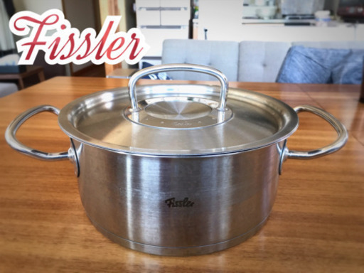 Fissler 高級 両手鍋 ドイツ製 ステンレス ゆうすけ 大元の調理器具 鍋 グリル の中古あげます 譲ります ジモティーで不用品の処分