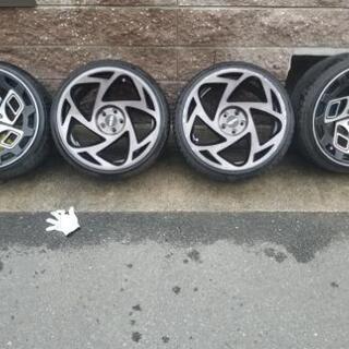 radi8 18インチ 9.5j usdm us ヘラフラ