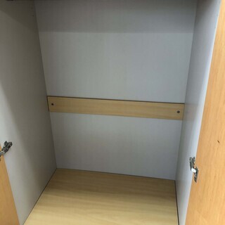 クローゼット ワードローブ 無印良品 幅86cm 奥行57cm 高さ175cm 木材 衣類収納 シンプル 棚付き 無印良品計画  ペイペイ対応 札幌市西区西野