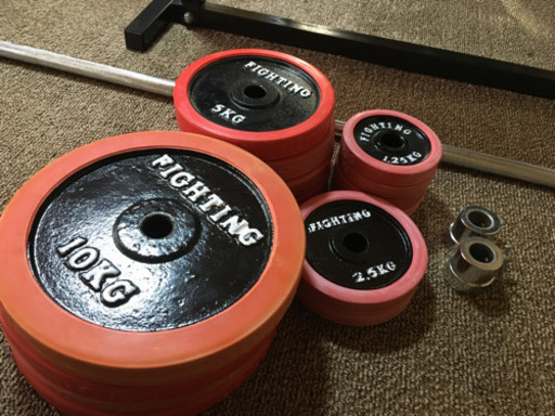 値下げ】ベンチプレスセット 80Kg！自宅の筋トレに♫