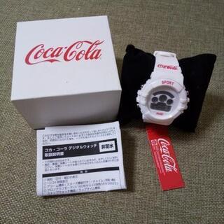 コカ・コーラ　腕時計　ホワイト　未使用品