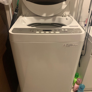 【美品】2018年版　洗濯機　sharp 4.5kg 