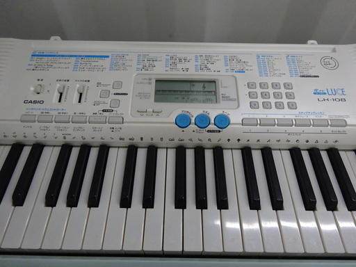 CASIO 光ナビゲーションキーボードスタンド付き LK-108 お届けも可能！