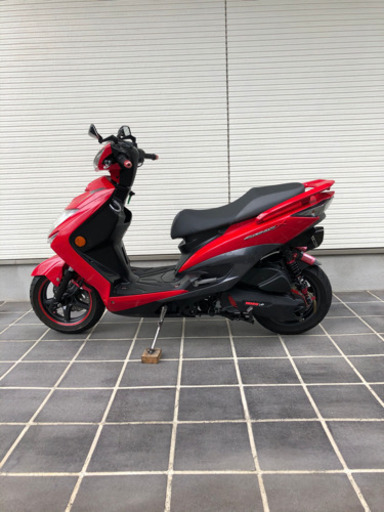 大阪〜　シグナスX SR ライトカスタム車　機関良好　シグナス