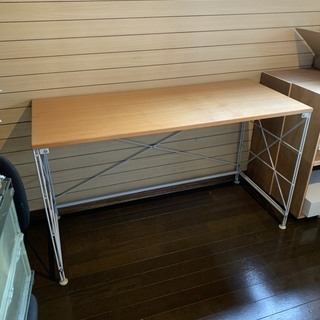 無印良品 タモ材デスク 150cm イズヤオンライン | 無印良品
