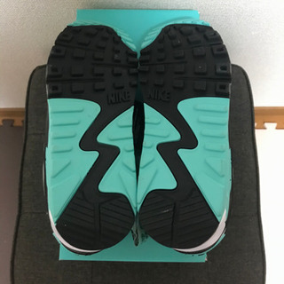 靴 ☆未使用☆ NIKE エアマックス90 メンズ 「25.5㎝」(ターコイズブルー)