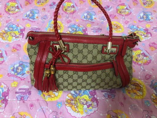 美品　GUCCI グッチ　ショルダー付　バッグ