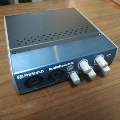 オーディオインターフェイス　PreSonus AudioBox22VSL