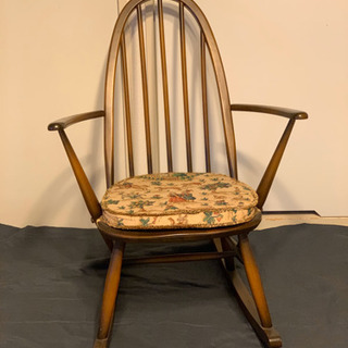 【ジャンク品】アーコール　クェーカーチェア アーコール（ERCOL）クエーカーチェア【ナチュラル】4脚セット