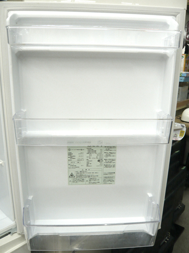 札幌 184L 2015年製 2ドア冷蔵庫 アクア AQR-18D AQUA ホワイト 白 ...