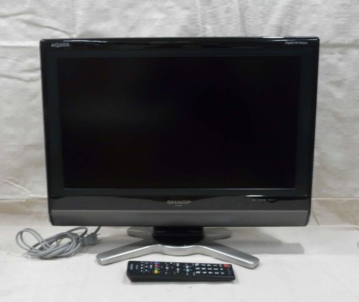 20C0026 5 SHARP シャープ AQUOS LC-20D50 20インチ 液晶カラーテレビ 2010年製 中古品 動作確認済み